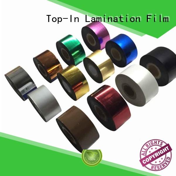 Top-In Brand personal design various colors easy operation laser foil printing optical effects