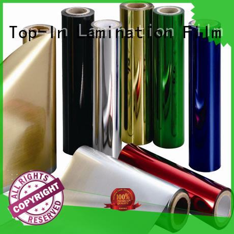 Top-In sun-proof metallic film supplier for alcohol packaging