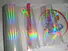23mic holographic foil series for cigarette packets