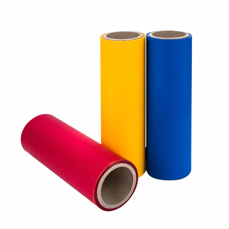 different color soft touch film supplier for advertising prints