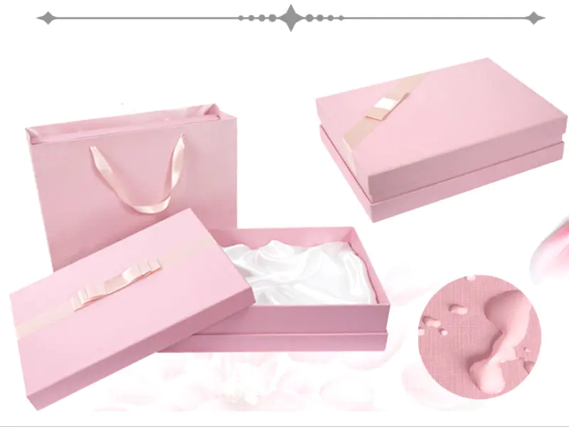 pink soft touch film personalized for luxury packaging