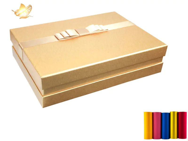 Top-In durable velvet film customized for paper box