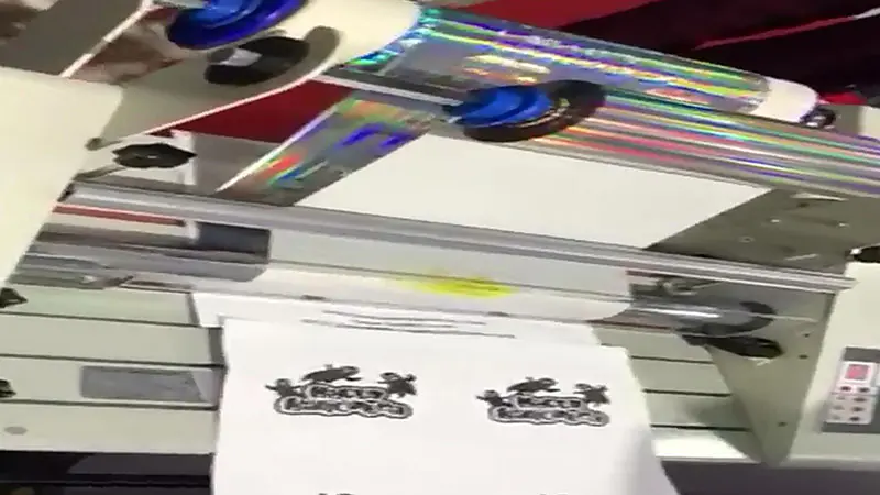 Customer laminating 3D hologram laser lamination film