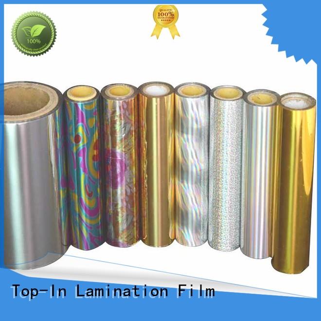 Top-In eva glue laser film factory for gift-wrapping paper