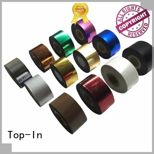 Top-In Brand printing optical effects various colors custom laser foil printing