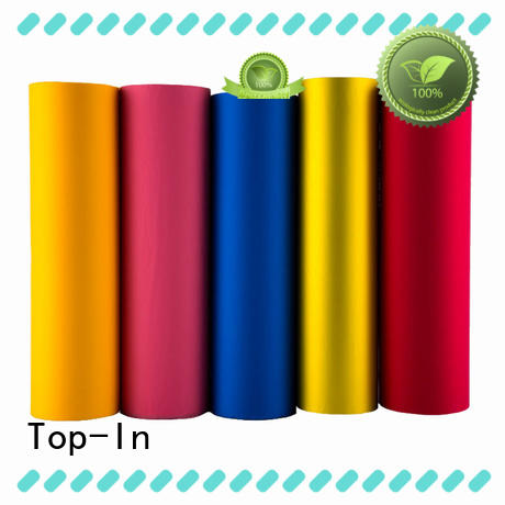 Top-In different color soft touch film supplier for bags