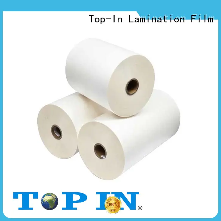 Top-In Brand easy loading high flexibility custom bopp thermal lamination film
