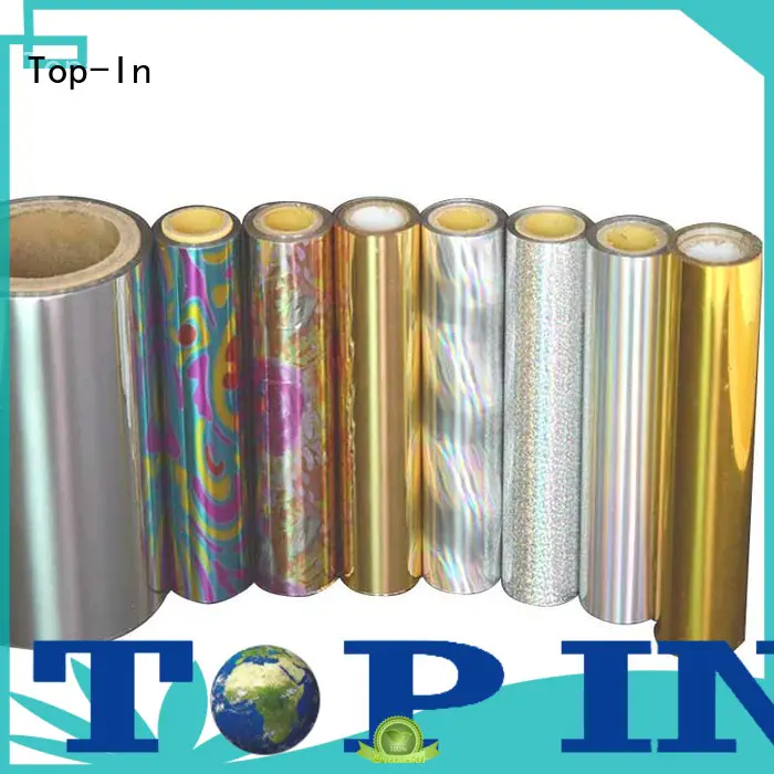 Top-In holographic foil manufacturer for cigarette packets