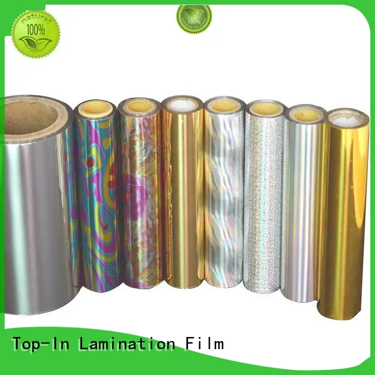 Top-In glitter laser film film for gift-wrapping paper