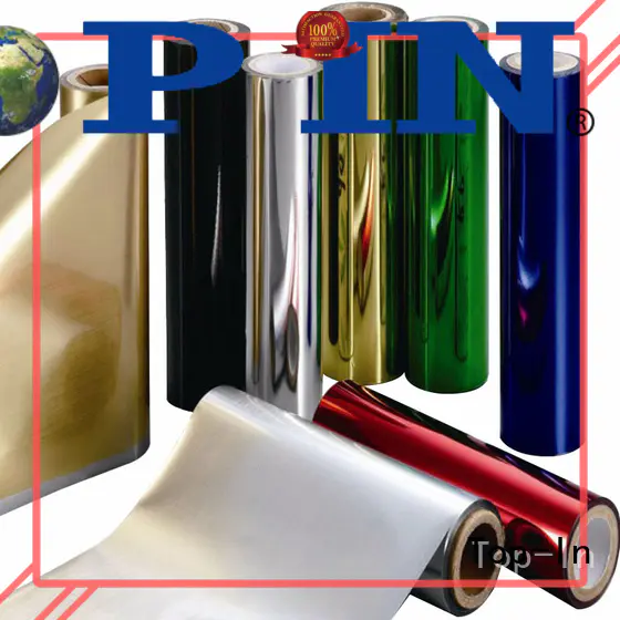 Top-In metalized pet supplier for medicine packaging