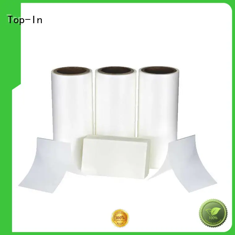 Top-In protective layer thermal lamination film directly sale for brochures