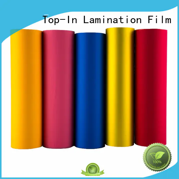different color soft touch film personalized for luxury packaging