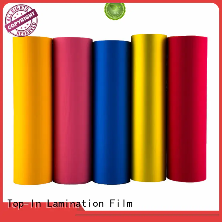 Top-In 30mic soft touch film supplier for digital prints