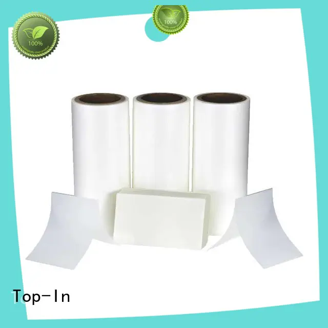 Top-In thermal bopp film series for packaging
