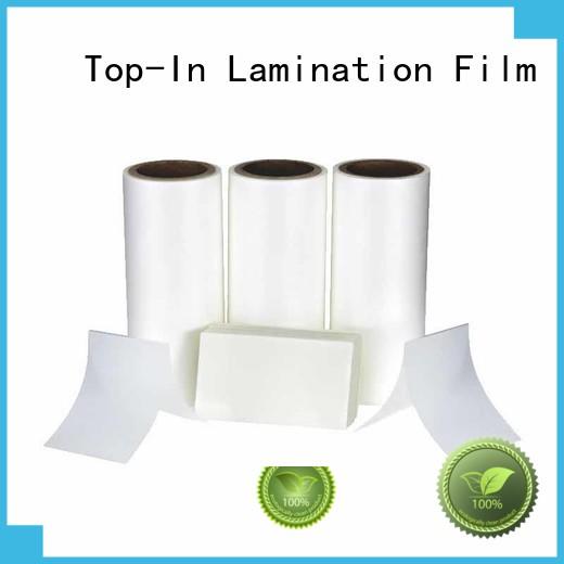 antiscrtch thermal bopp film thermal for shopping bags Top-In