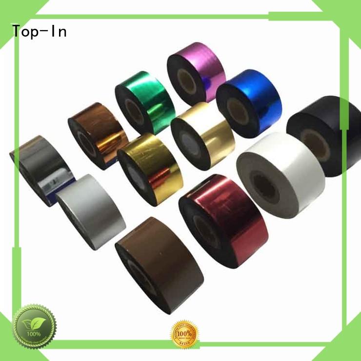 Top-In colorful hot stamping foil personalized for wedding cards