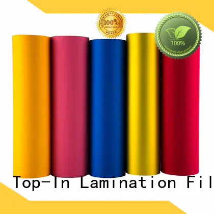 Top-In soft touch film supplier for luxury packaging