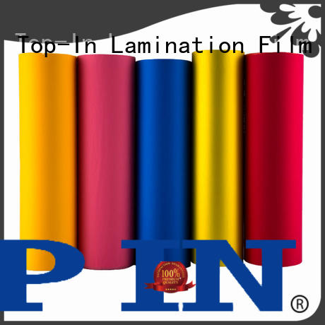 Top-In soft touch film supplier for paper box