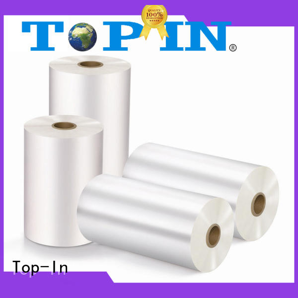 blue wrapping flowers super sticky Top-In Brand bopp super bonding film manufacture