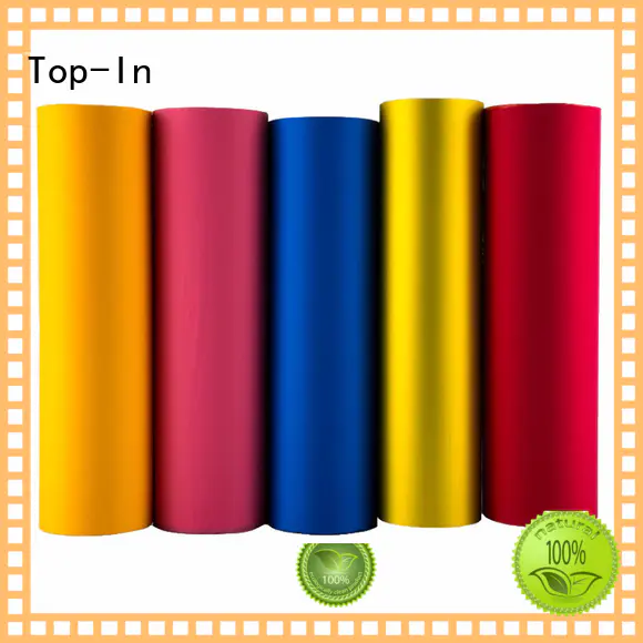 Top-In soft touch film factory for bags
