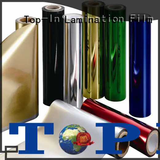Top-In 20mic pet foil customized for alcohol packaging