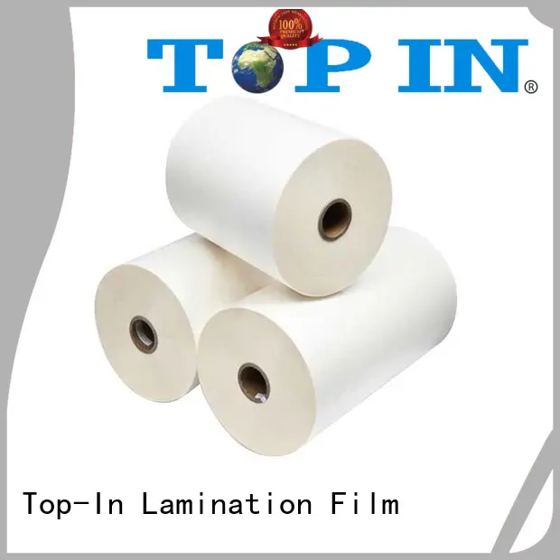 Wholesale glossy matt glossy finish bopp lamination Top-In Brand