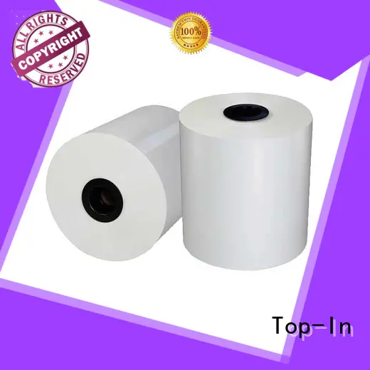 Top-In 18mic white bopp supplier for picture albums