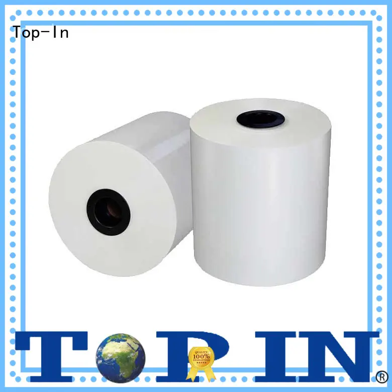 Top-In gloss bopp white film for picture albums