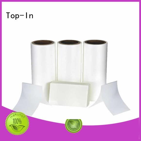 Top-In tensile Anti-scratch film promotion for brochures