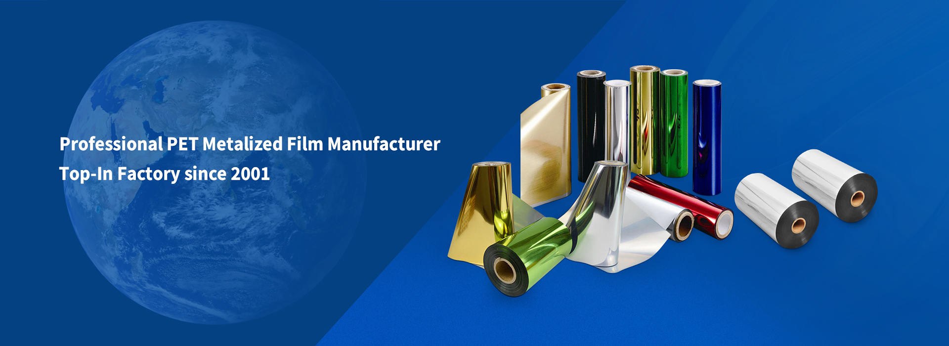 PET Metalized Film Manufacturer, metalized polyester film supplier,metalized bopp film wholesale