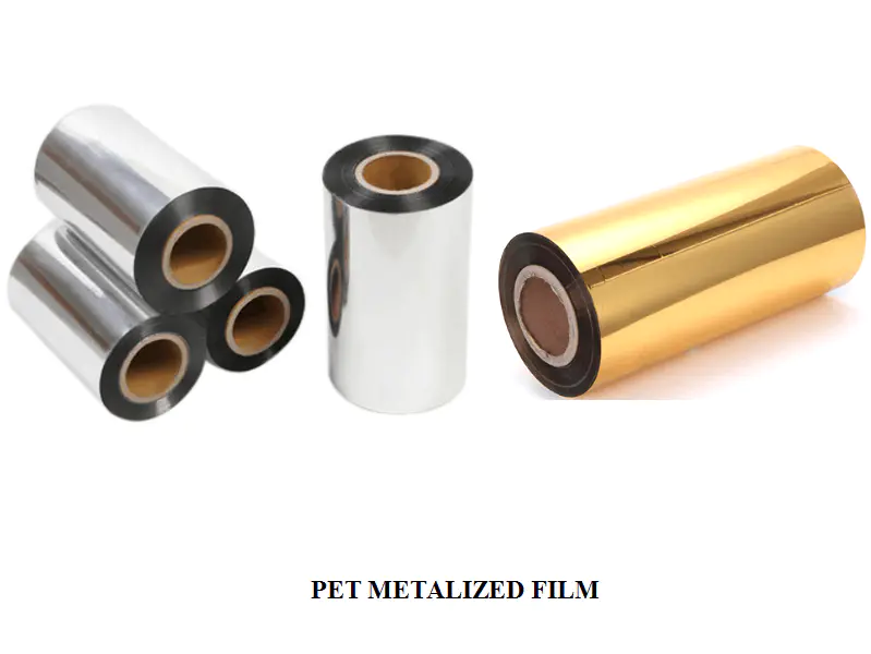PET (Silver&Golden) Metallized Thermal Lamination Film