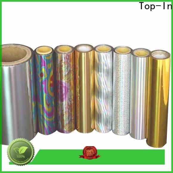 Top-In durable laser film series for toothpaste boxes