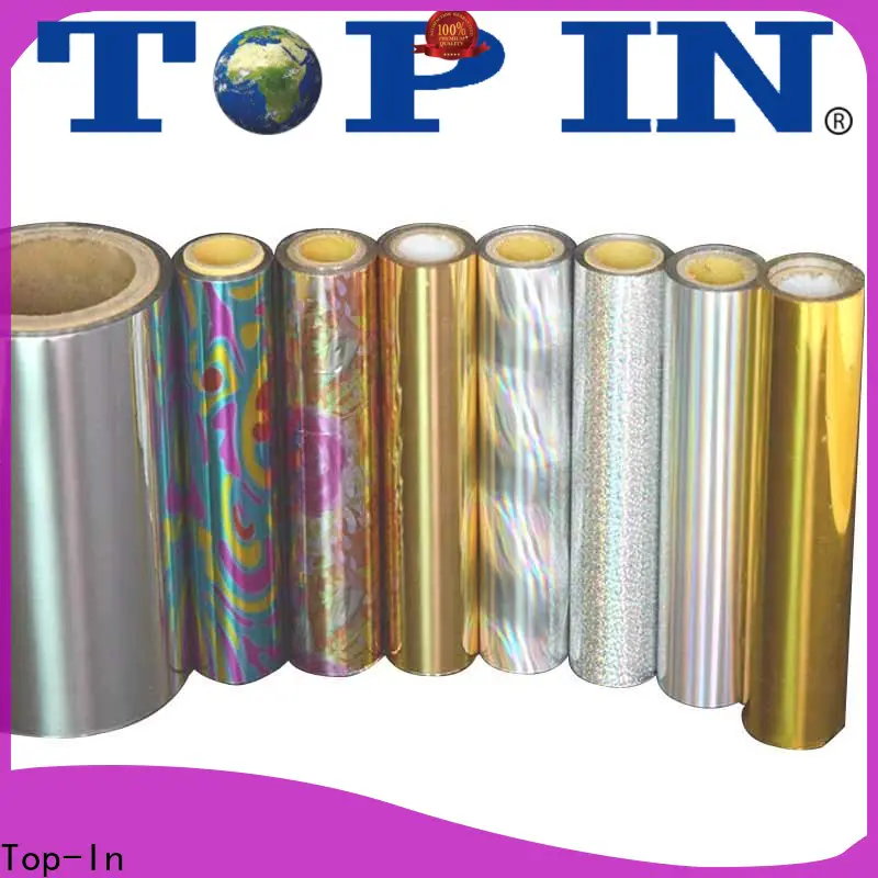 Top-In holographic film directly sale for toothpaste boxes