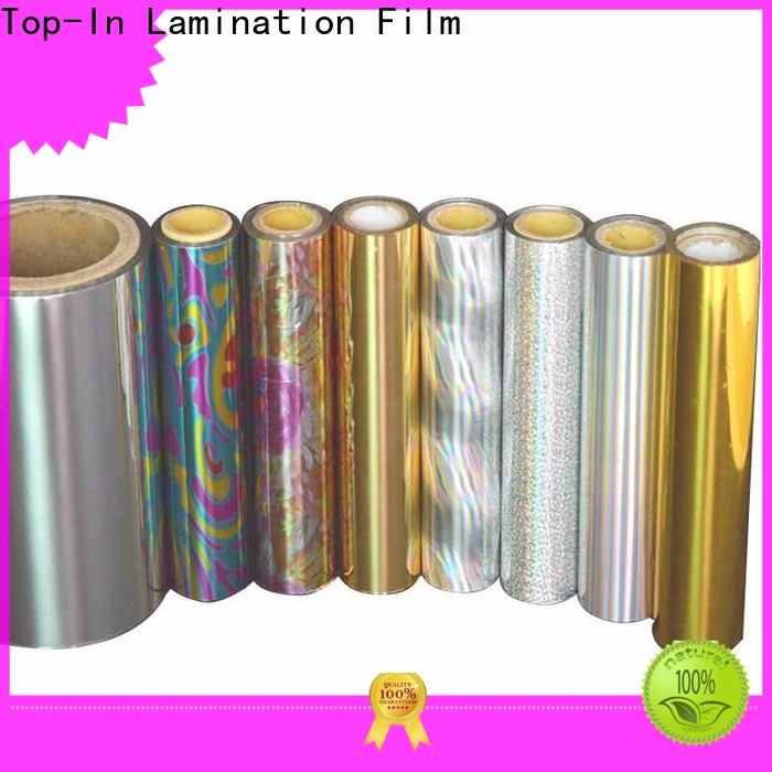 Top-In holographic film manufacturer for gift-wrapping paper