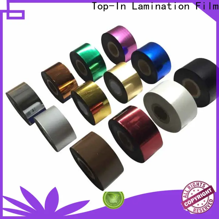 colorful hot stamping foil personalized for certificates
