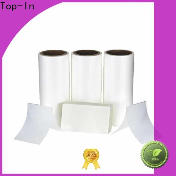 Top-In glossy thermal bopp film series for paper box
